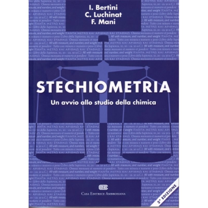 STECHIOMETRIA - Un avvio allo studio della chimica